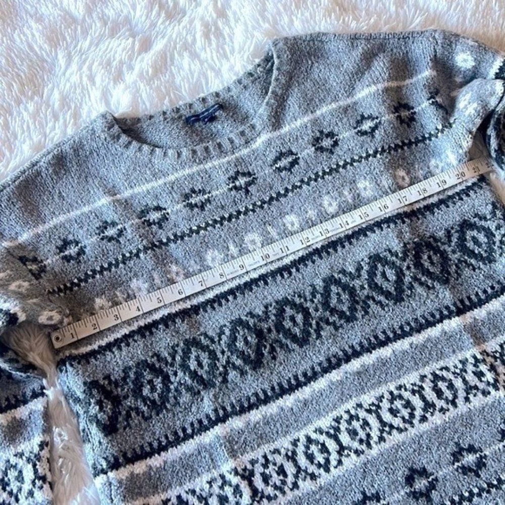 American Eagle Nordic Crew Neck Pullover Sweater - Picture 7 of 11